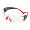 SecureFit™ 400 Schutzbrille, rot/graue Bügel, Scotchgard™ Anti-Fog-/Antikratz-Beschichtung (K&N), transparente Scheibe, SF401SGAF-RED-EU